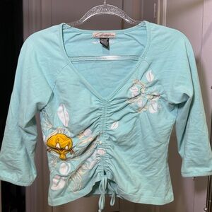 Y2K Lot29 Luxe Looney Tunes Tweety Bird Top